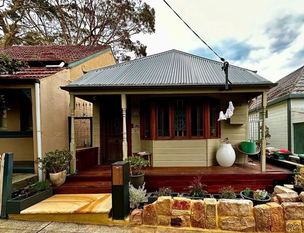 Finished home facade project